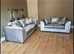 **Milan Urban Brand New Corner Sofa - 3 & 2 Seater with Coordinated Footstool