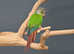Baby Green Cheek Conure,17