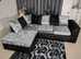 **Brand New Cozy Corner Lounge - 2 & 3 Seater Sofa Plus Footstool**