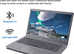 Low Cost High Quality Brand New Laptop 8GB DDR4 128GB Quad Core Processor Windows 10 FHD 1080P PC