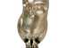 Sculpture - Art Deco - Owl Bronze, Marble, Silver-plate