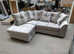 Refined Contemporary L-Shape Sofa - 3 & 2 Seater Set