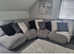 Gorgeous silver grey sofa  for sale