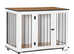 Dog crate cupboard