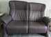 Leather sofa 3 seater and 2 leather sofa and leather recliner armchair