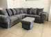 Refined Contemporary L-Shape Sofa - 3 & 2 Seater Set