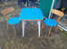 Upcycled small table and chairs