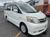 Toyota Alphard 2.4i Hybrid 4WD 2006 In Pearl White 2 berth elevating roof ULEZ Compliant
