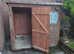 Timber Pent Garden Shed (7' x 5')  Free if you disassemble