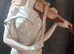 Elegant ladies lamp 34 inches high ex condition £75