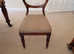 Victorian mahogany dining table and 6 chairs