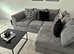 **   **Luxury Brand New Corner Lounge - 3 & 2 Seater Sofa Plus Ot Footstool **