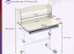 Costway Kids Study Desk Height Adjustable Children Writing Table-Grey