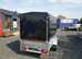 BRAND NEW NIEWIADOW 8,7ft X 4,2ft SINGLE AXLE TRAILER WITH FRAME AND COVER (150CM) 750KG