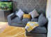**Ultimate Brand New Corner Sofa - 3 & 2 Seater Set with Footstool Addition**