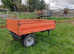 Fleming TR1 Compact Tractor Tipping Trailer