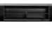 Black 200cm TV Stand Cabinet Matt Gloss Doors with LED Light for 65" 70" 80" TVs