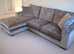 **Milan Urban Brand New Corner Sofa - 3 & 2 Seater with Coordinated Footstool