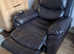 Black faux leather riser recliner chair