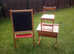 Desk and chair