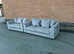**Brand New Elegant Corner Couch - 3 & 2 Seater with Footstool