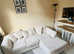 **Elegant Brand New Corner Lounge - 2 & 3 Seater Sofa with Footstool**
