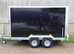 Twin Axle Box Trailer Tickners GT8' x 5' x 5' in Black with Doors