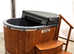 LUXURY GLASS FIBER OVAL HOTTUB WITH OUTSIDE HEATER in stock