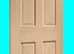 White Oak Internal Oregon Georgia 6 Panel Irish Door