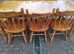 Large Solid Pine Dining Table And 8 Chairs - Local Delivery Possible