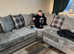 Functional Living Corner Sofa - 2 & 3 Seater with Footstool