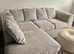 **Smart Living Brand New Corner Lounge - 2 & 3 Seater Sofa with Coordinated Footstool
