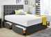 **Perfect Blend of Comfort & Storage: Single, Double & Queen Size Ottoman Bed with Cozy Mattress**