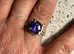 AAA Tanzanite ring White Gold