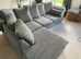 **Brand New Bold Corner Setup - 2 & 3 Seater Sofa with Coordinated Footstool**