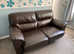 Absolute Bargain!!!! DFS Real leather 2 seater sofa bed