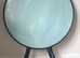 Folding Metal Table Round Circular Shabby Chic In Blue (more available) Garden