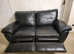 2 and 3 seater leather reclining sofas