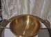 Golden fruit bowl