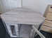 Wooden Marble effect corner dog crate