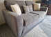 DFS Large Grey 2 Seater Sofa With Crosshatch Stitched Design  Delivery Available