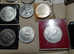 nice sellection of commerative diana charles /churchill/queen elizabeth and foil didplay notes ,american and middle east