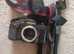 Yashica fim camera with holder