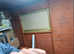 10ft by 6ft flat roof wooden garden shed very good