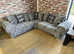 **   **Luxury Brand New Corner Couch - 3 & 2 Seater with Footstool Addition**