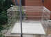 XXL dog crate steel cream colour two doors £60