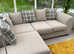 Ultimate Corner Seating Solution - 2 & 3 Seater Sofa with Footstool