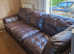 Large Leather Corner Sofa