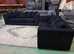 Chic Corner Couch Set - 3 & 2 Seater with Elegant Footstool