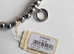 Fossil Stainless Steel Stretch Bead/Ball Bracelet Charm Crystal